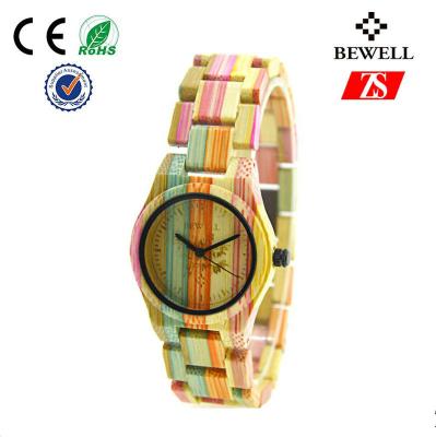 China Corlorful Bamboo Watches For Men , Couples Or Unisex Bamboo Watch for sale