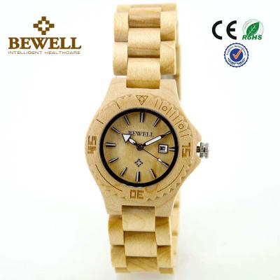 China Customized logo Natural wooden womens watch , Premium Maple Material for sale