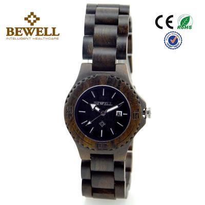 China Fashion Style Black Ladies Wooden Watch Sandalwood wooden watches for sale