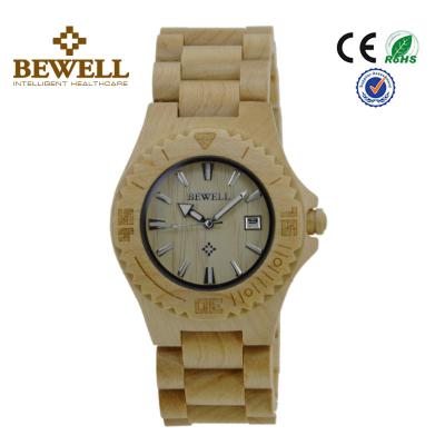 China Maple Vogue wood band ladies wooden watches Spring buckle , Decoration for sale