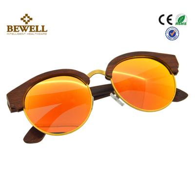 China Men Wooden Polarized Sunglasses Customized Handmade UV 400 protection for sale