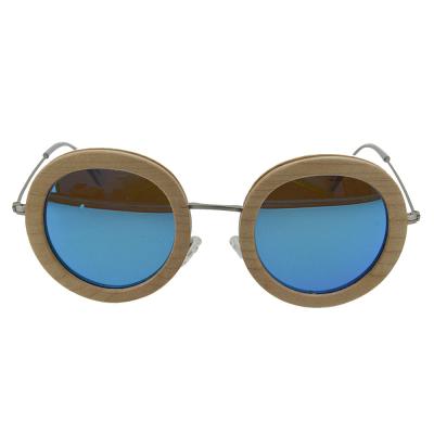 China OEM and ODM Unisex wood frame sunglasses with over 10 years for sale