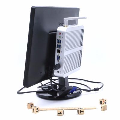 China Dual Mini Fanless i5 4200U 12v Hot Core Haswell Intel Desktop PC With Intel HD Graphics 4400 Win10 No Monitor for sale