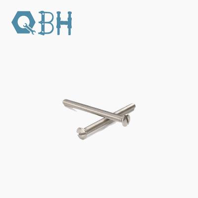 China Slotted Flat Head Bolt Screw M12  Stainless Steel Te koop