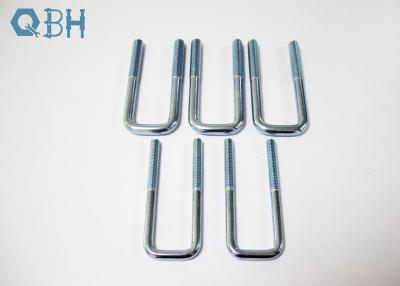 China BUILDING U BOLTS CARBON STEEL U BOLTS ZINC CLASS4.8/8.8 M6-M36 for sale