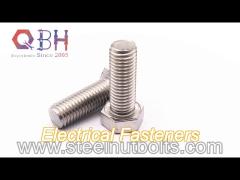 304 m2-m20 steel hex bolt plain surface treatment