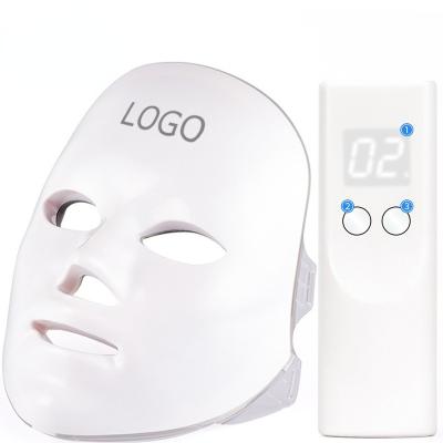 China Pigment Removal 7 Colors Face Skin Care Machine Photon Therapy Light Trimming Machine Wrinkle Removal Skin Rejuvenation LED Facial Mask for sale