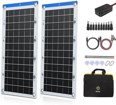 China Superlieur Solar Power System Solar Panel Kit 50W 12V Battery Net Charger Defender Update Controller Adjustable Mount Bracket for sale