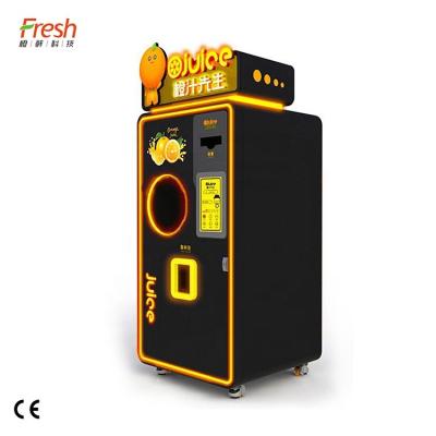 China Squeezing Fresh Black Orange Juice Vending Machine Mini Orange Cold Drink Bar for sale