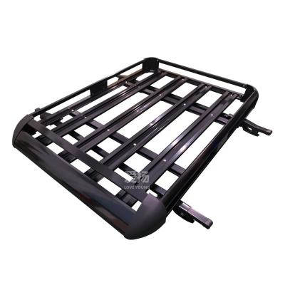 China Rustproof Universal Aluminum Alloy Luggage Rack Car Rack 4x4 Off Road Black Crossbar Carrier Carier Rack for sale