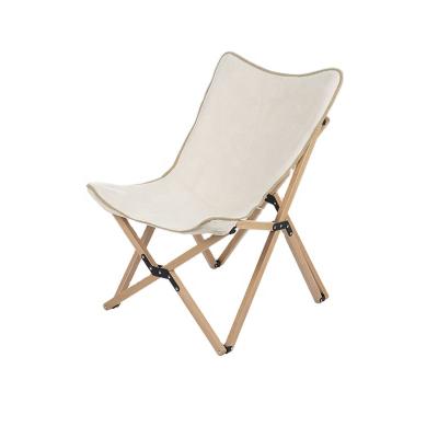 China Modern SALE Beach Outdoor Stackable Portable Folding Camping Chair With Magazine Bag Travel Solid Wood Fishing Chair for sale