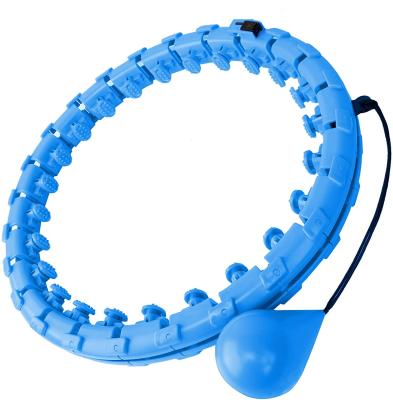 China Adult Weighted BELLY Fitness Smart Infinite Circle Fitness Massage Detachable Abdominal Circle for sale