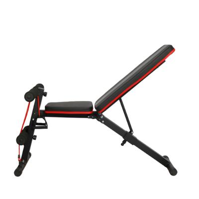 China Modern Folding Multifunctional Folding Abdominal Trainer Training Bench Sit Up Bench For Abdominal Supine Board Trainer for sale