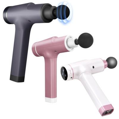 China Body Massager Six Heads Free Fatigue Multi-frequency Vibration Fascia Electric Gun Massage Gun for sale