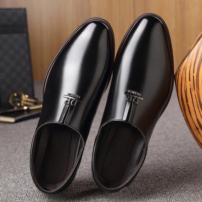 China Chinese factory low price high quality formal men's shoes waterproof PU leather elegant shoes for men for sale