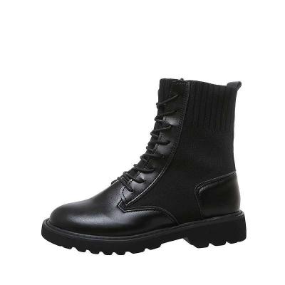 China Durable Autumn And Winter Plus Velvet Men's Boots Snow Boots Spring And Autumn Single Shoes for sale