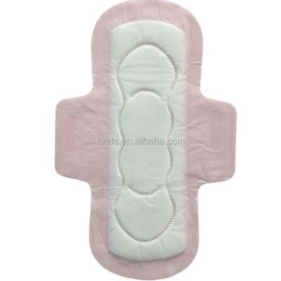 China Herb Day Unscented Panty Liner Release Film Pink Anion Chip Supplier Sanitary Napkin en venta