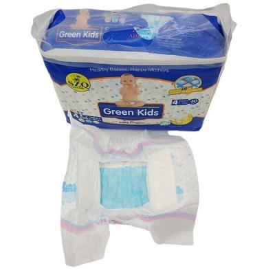 China Organic Disposable Bamboo Soft Breathable Wholesale Biodegradable Baby Lucky Training Doll Diaper for sale