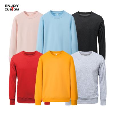 China high quality men's crewneck sweatshirts high quality streetwear Anti-wrinkle crew neck oversized men's custom sweatshirt for sale