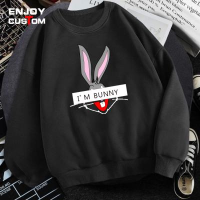 China Anti-wrinkle bunny plus size womens hoodies and sweatshirts crew neck sweatshirts for women cheap sweatshirt for sale