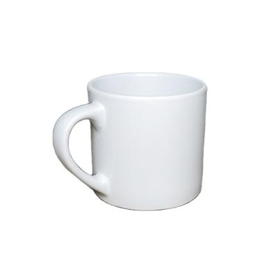 China Viable Coated Mug 6oz Mug Sublimated Ceramic Sublimated Coffee Mug Empty Mug for sale