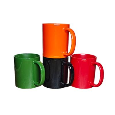 China Durable Liners Sublimation 11 oz Ceramic Full Color Coffee Mugs Color Mug Sublimation Blanks Mug for sale