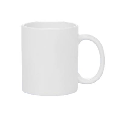 China Sustainable Coatings Sublimation Masks 11oz White Coated Porcelain Ceramic Coffee Mugs for sale