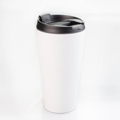 China Blanks 16oz Viable Metal Sublimation Stainless Steel Vacuum Double Walled Water Coffee Mugs Tumbler Coated Cups for sale