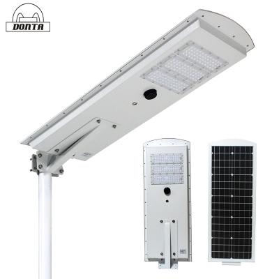 China ROAD PIR Motion Sensor Integrated Solar Led Street Light With Outdoor CCTV Camera 10w 15w 20w 30w 40w 50w for sale