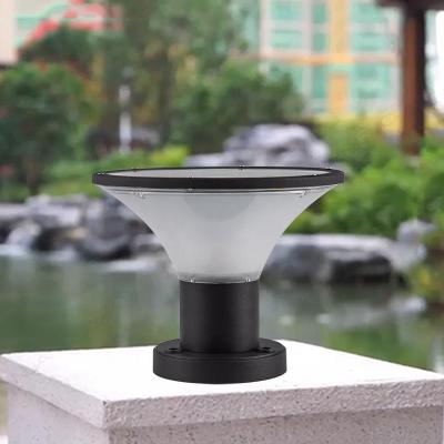 China Modern Led Pillar 5w Pillar Light Gate Post Solar Powered Outdoor Garden Fence for sale