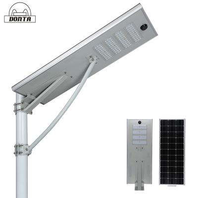 China Best rated outdoor ROAD bridgelux ultra thin led solar panel street light 60w for sale