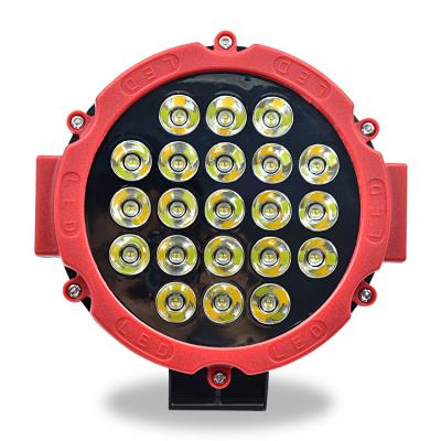 China Hot Selling Automotive Industry 63W 42MM Two Color Led Offroad Work Trucks 7inch Lightweight Universal Vehicles for sale