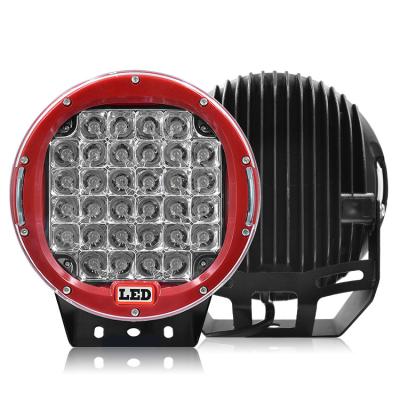 China 9 Inch 111W Duty Round Led Light Competitive Pod Offroad Spot LED Light Led Work Lights For Jeep Trucks Vehicles for sale