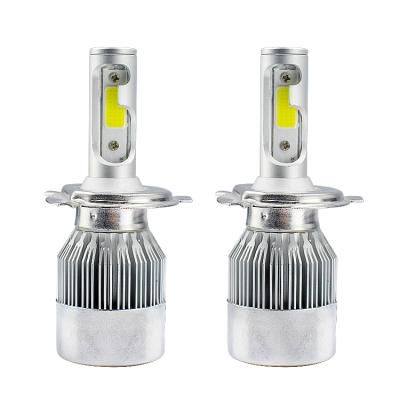 China Top Selling LED Headlight 36W 3800lm H1 H3 H4 H7 H11 H13 9005 C6 LED Headlight For Car Vehicles Led Auto Bulb H4 for sale