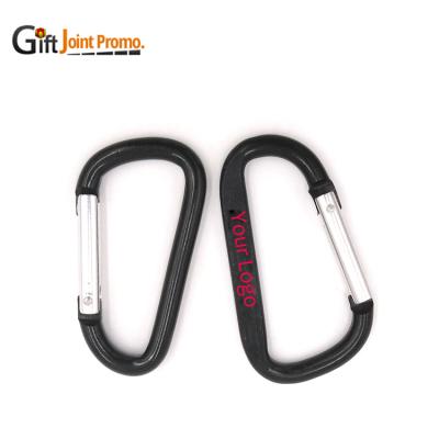 China Custom Wholesale Carabiner Logo Aluminum Carabiner D Shape Carabiner Eco - Friendly for sale