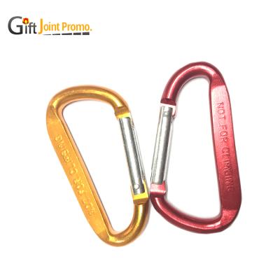 China Customized Clip Eco-friendly Mini Carabiner Clip Logo Hook Carabiner Cheap Carabiner for sale