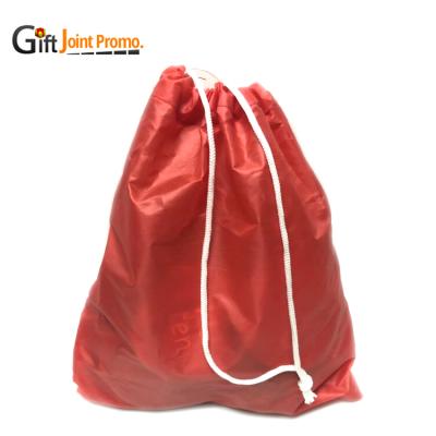 China Customized Reusable Cheap Drawstring Bag Polyester Gym Bag Drawstring Backpack Waterproof Bag for sale