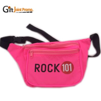 China Water Proof LOGO Colors Neon Fanny Pack Custom Made Promotional for sale