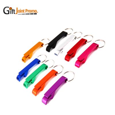 China Viable Promotional Bottle Opener Key Chain Customized Bottle Opener Aluminum Key Chain for sale