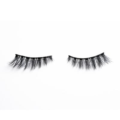 China Natural three-dimensional long 5 pairs pack korean 8d 3d magnetic whisky eyelashes for sale