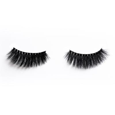 China Natural long the new Korean 8D 5 pairs of 3D wholesale waterproof no glue magnetic mink eyelashes for sale