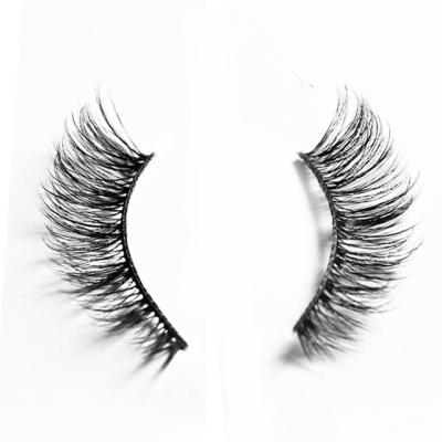 China Long New High Quality Customized Natural 8D Mink Eyelashes 7 Pairs Exquisite False Box Packing Magnetic Eyelashes for sale