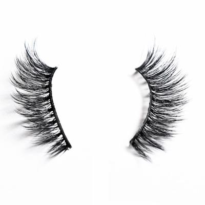 China Natural Long 7 Pairs 2021 New High Quality Silk Eyelashes Magnetic Eyelashes False Eyelashes for sale