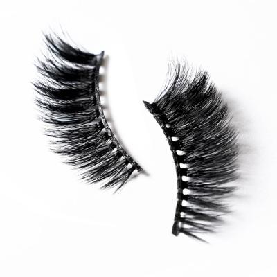 China Wholesale Fashion Long Natural 3D Eyelashes 10 Pairs Magnetic Eyelashes Korea 8D Mink Eyelashes for sale