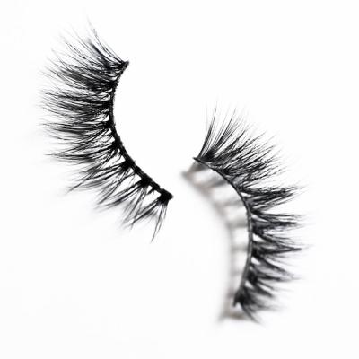 China Natural Long 10 Pairs Pack 8D Korean Mink Magnetic False Fake Eyelashes for sale