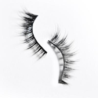 China Long New Style 3D Casual Hot Sale Natural 10 Pairs Mink Fur Eyelash False Eyelashes for sale