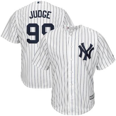 China New YK Yank Number 99 JUDGE Cheap Baseball Jersey Number 2 THROW Top Wear Antibacterial Wholesale Cheap Jersey for sale