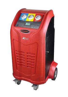 China Heavy Duty AC Refrigerant Recovery Machine X550 Keypad Oil injection for sale