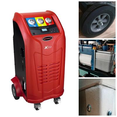 China Car Ac Gas Recovery Machine 710*860*1470 Packing Size 145 Gross Weight for sale