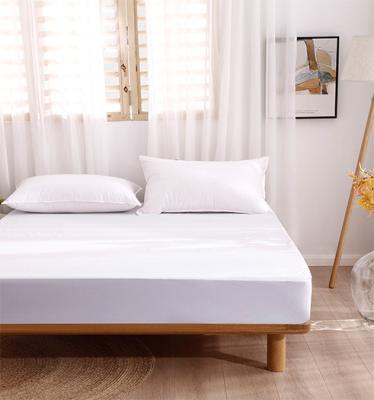 China Terry Cloth Waterproof Bed Sheet Cover Cotton Tpu Compound Bedspread for sale